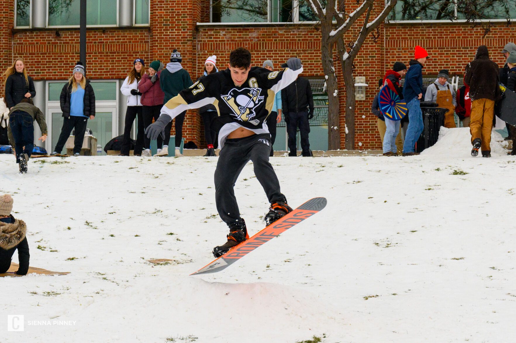 Snow Day, Snowboarding